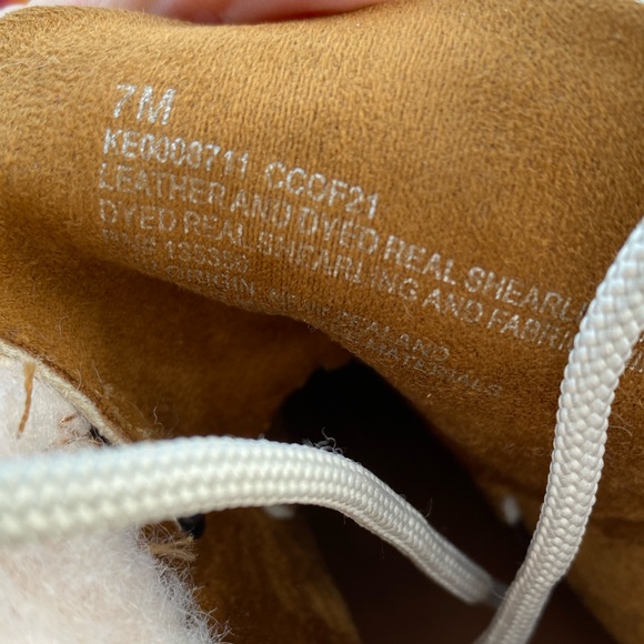 Kork-Ease Winslet Fog Shearling Combo SZ 7 NEW - Picture 13 of 13